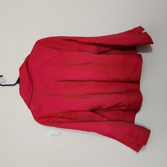 Ellen Tracy Single Button Pink Jacket Blazer Size 8 - Picture 4 of 8